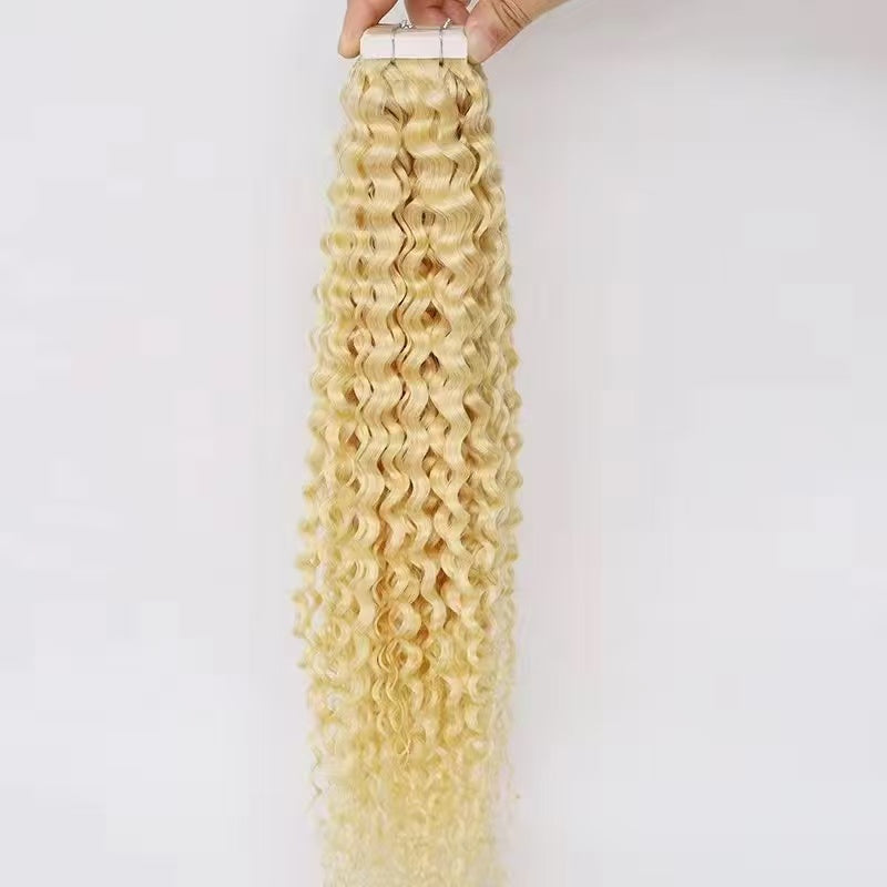 Curly Style Tape In Human Hair Extension