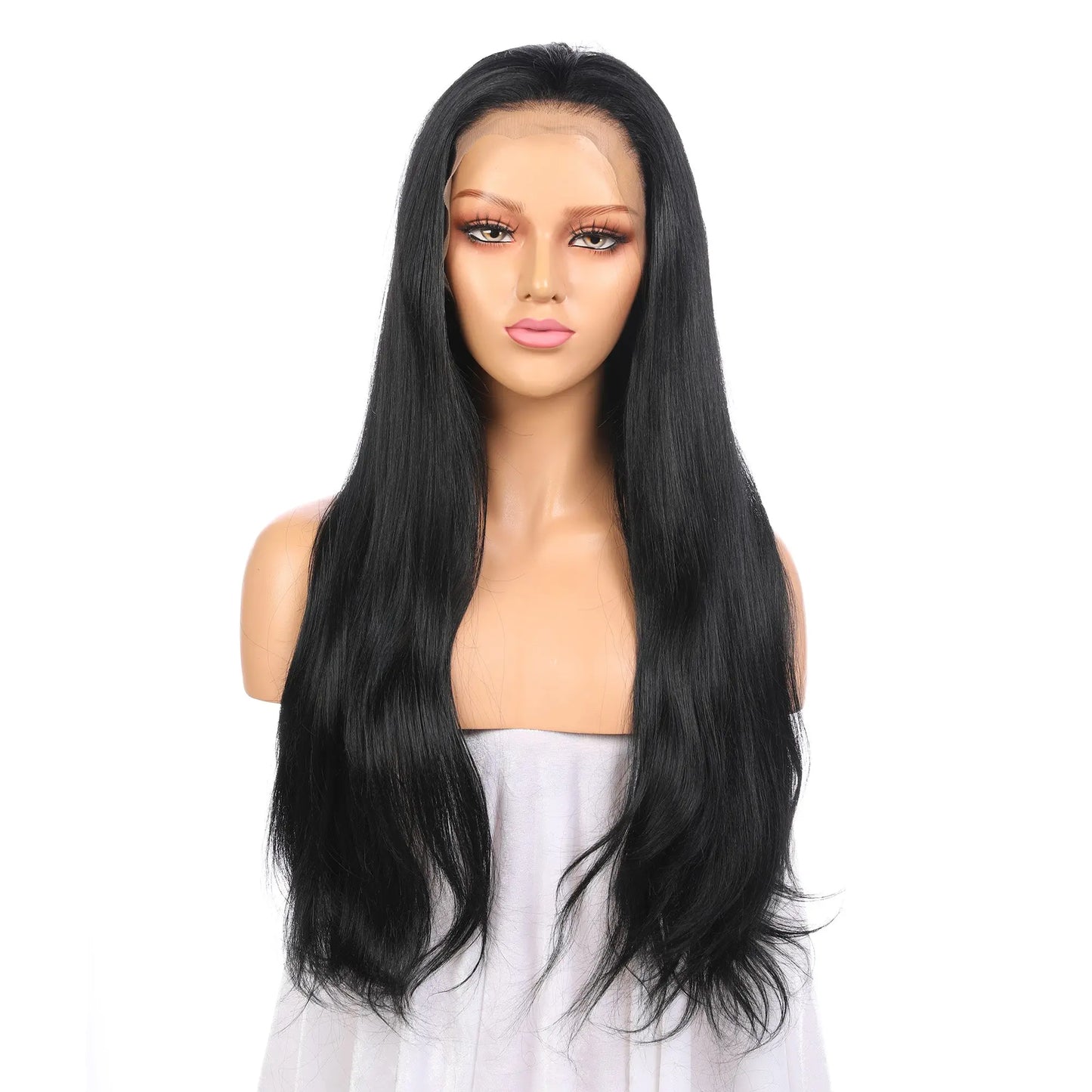 Custom Black Human Blend Hair Lace Wig For Wig Wholesalers wigworld