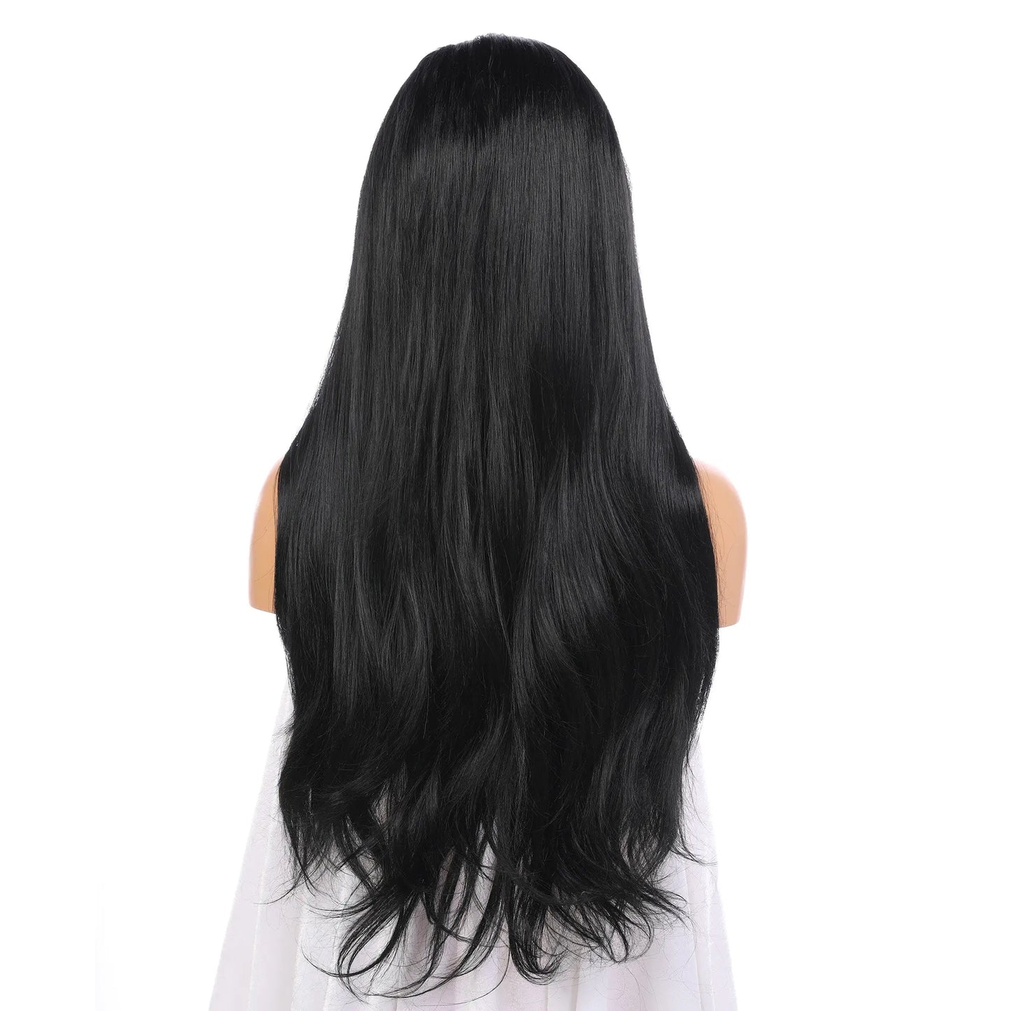 Custom Black Human Blend Hair Lace Wig For Wig Wholesalers wigworld