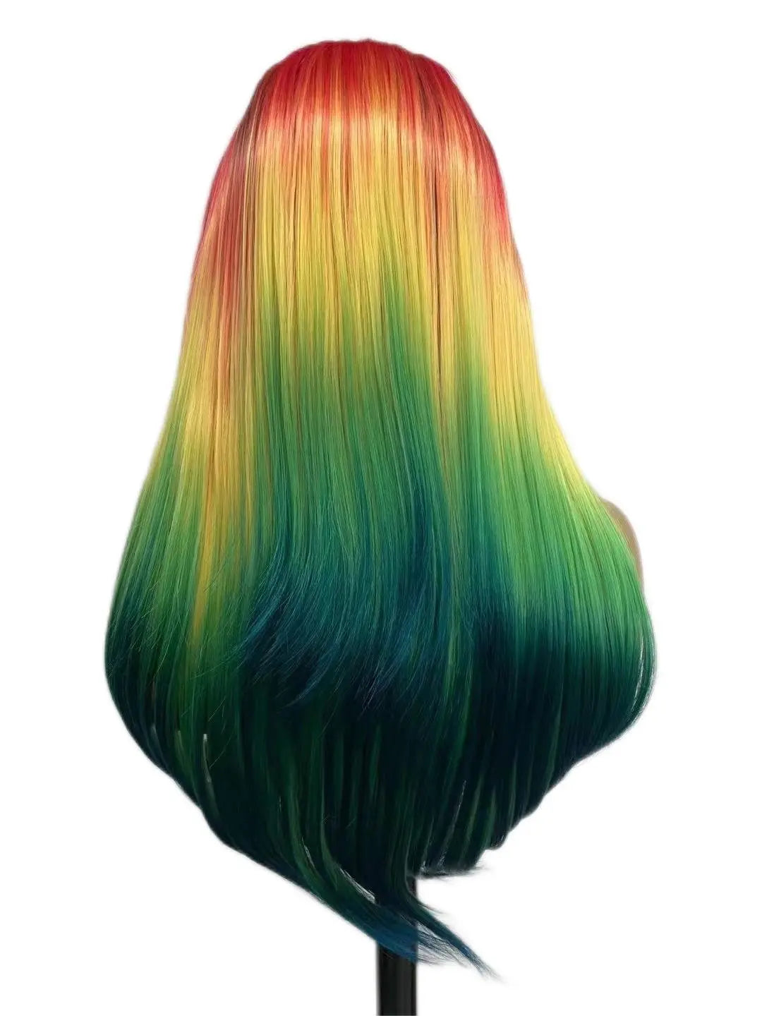 Custom Wholesale Synthetic Hair Lace Wig ,Multiple Colorful Hair Lace Women Wig wigworld