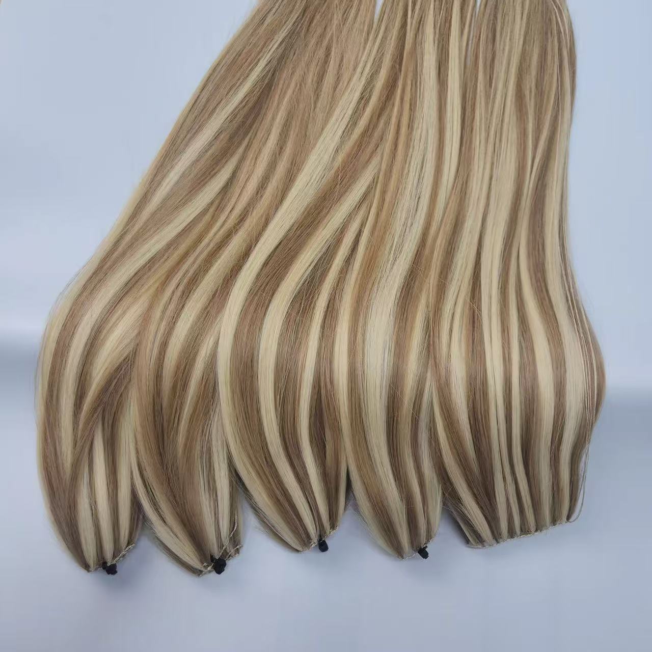 3 D 6 D Feather Micro Ring Human Hair Extension High layer 12 A 13 A