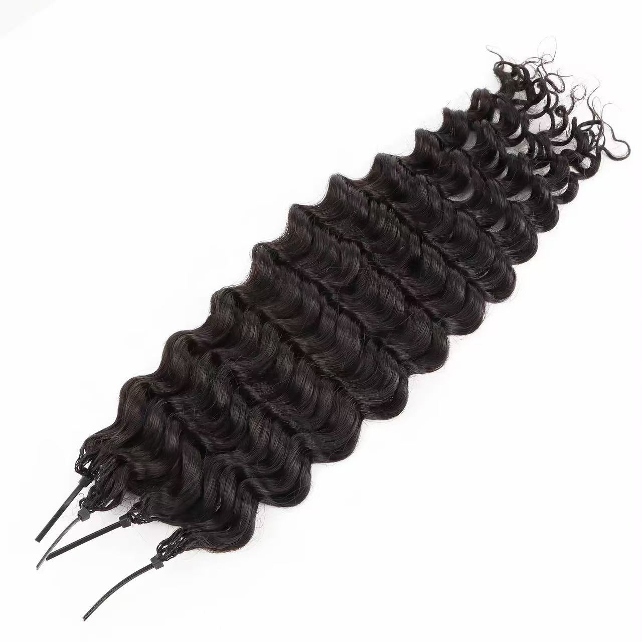 Feather Human Hair Extension Custom Wholesale 3 D 6 D Human Hair Extension