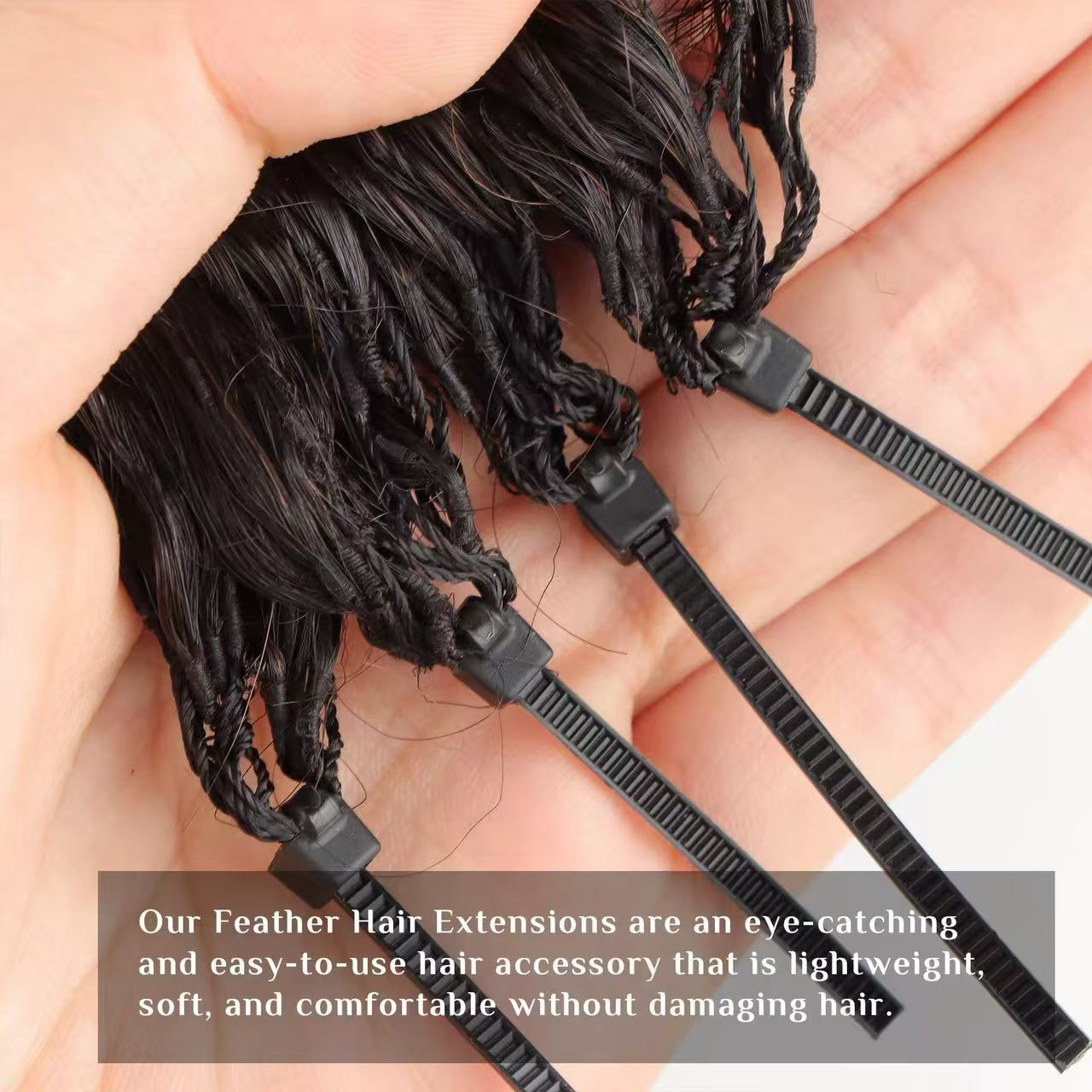 Feather Human Hair Extension Custom Wholesale 3 D 6 D Human Hair Extension