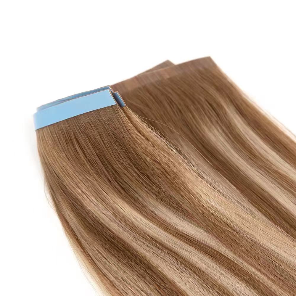 Custom Invisible Skin PU Hair Extension 12 A 13 A