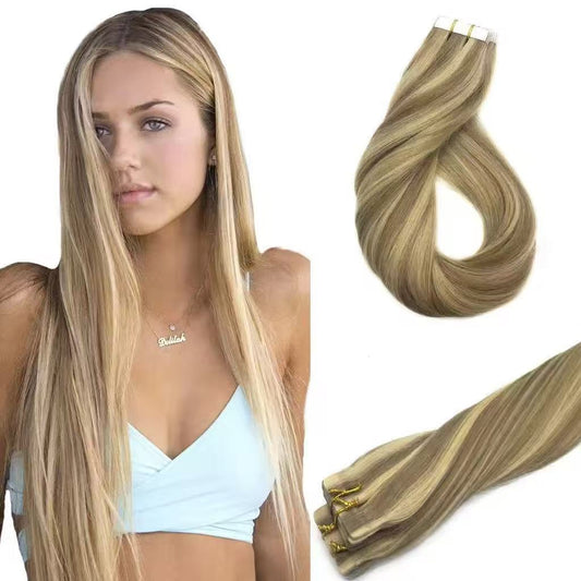 Custom Wholesale High Layer Human Hair Extension Tape In