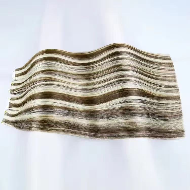 Tape In Human Hair Extension Thick End High Qaulity 12 A 13 A