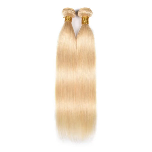 613 Blonde Machine Made Human Hair Bundle Hair Extension