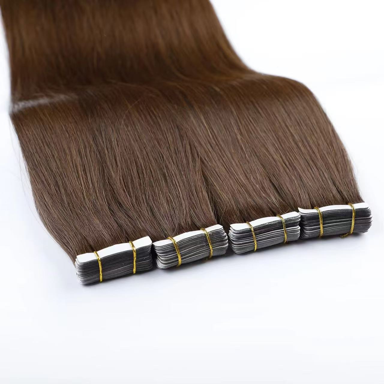 Custom Wholesale Human Hair Extension Tape In 1 Cm 0.4 Cm