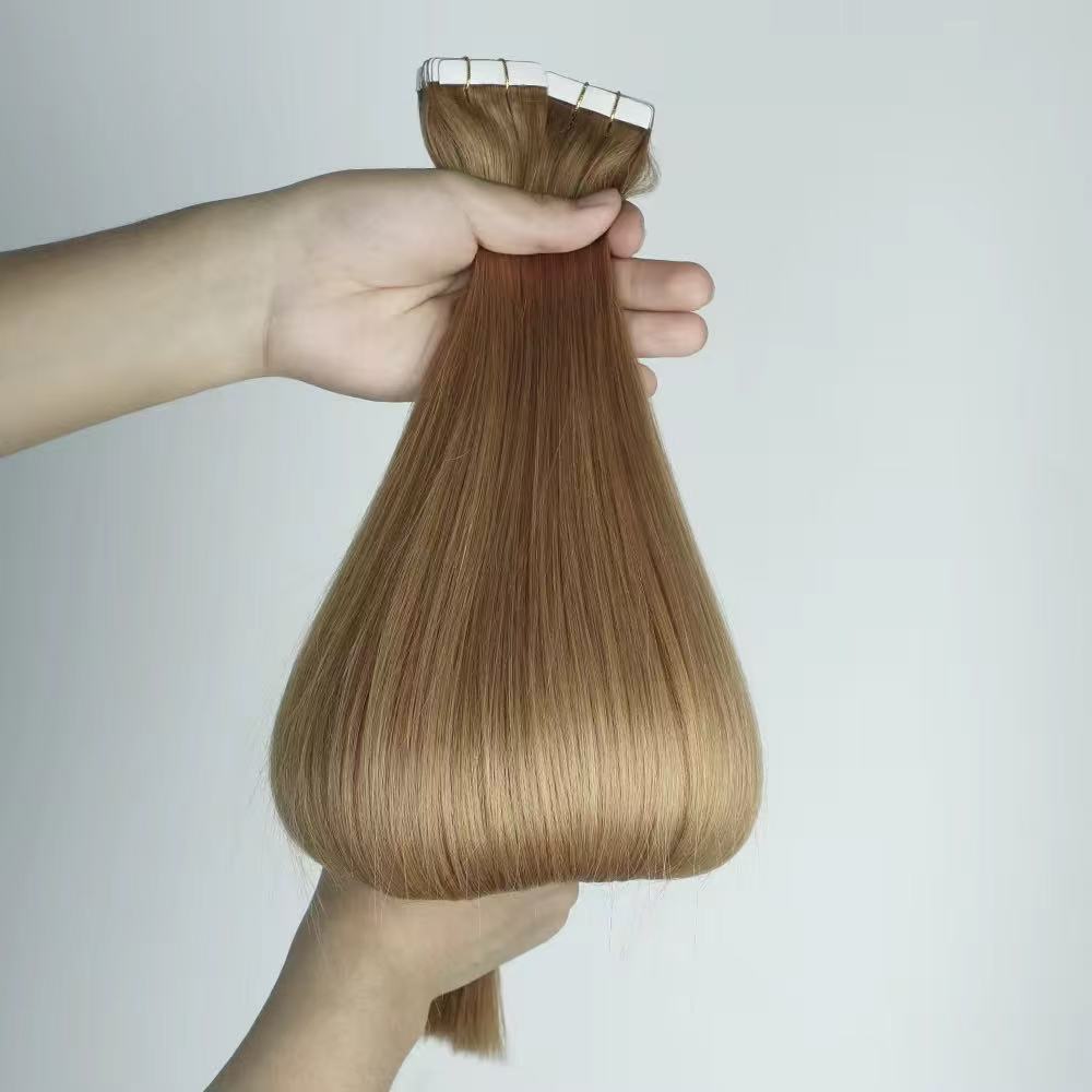 Custom Wholesale Human Hair Extension Tape In 1 Cm 0.4 Cm