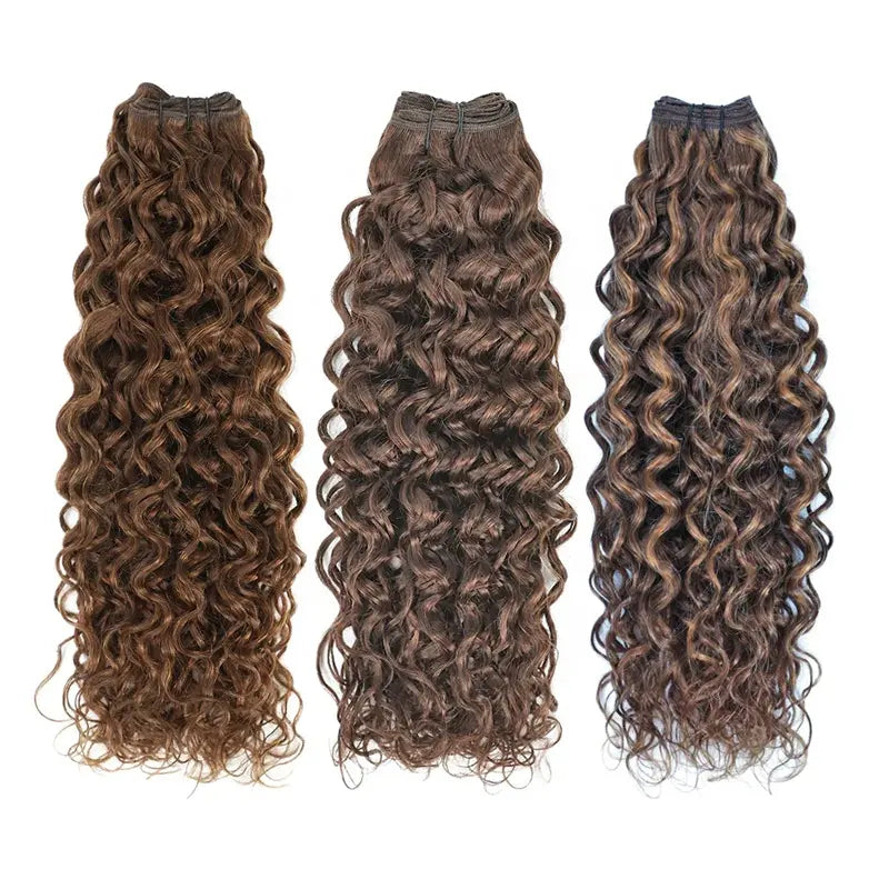 Hand Made 100% Human Hair Weft 12 A 13 A Hair Weave