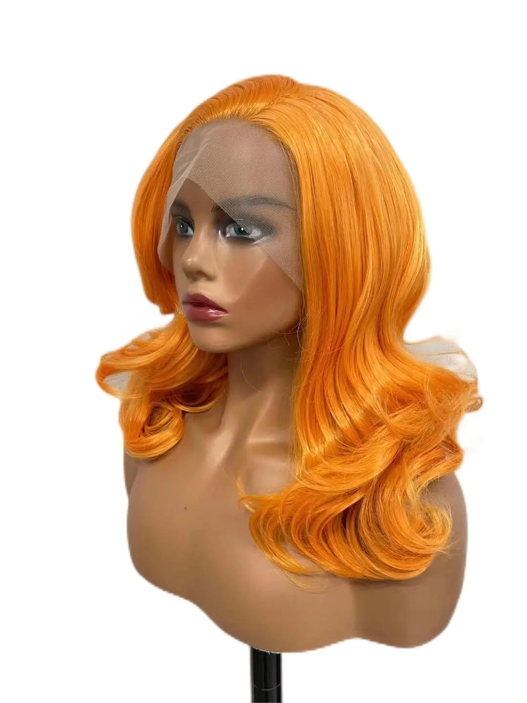 Custom Wholesale Synthetic Hair Lace Wig ,Short Hair Length Purple Hair Lace Women Wig wigworld