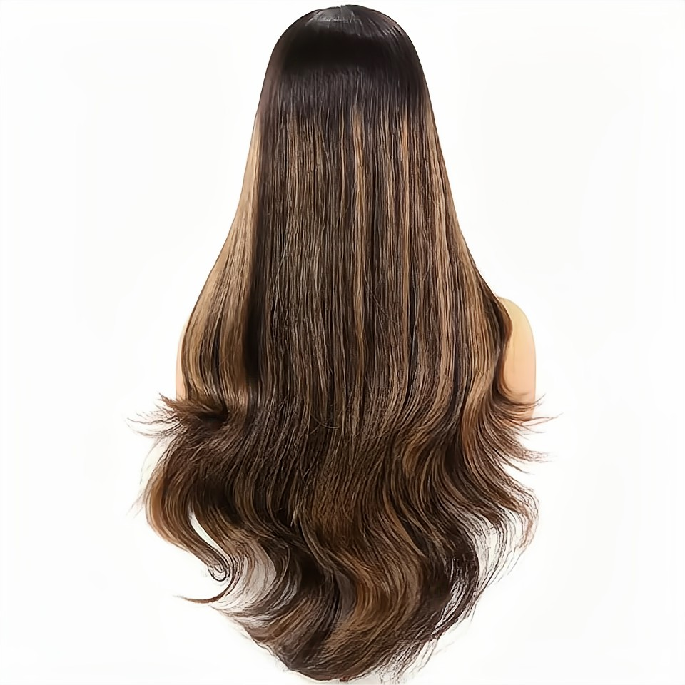 Human Hair Lace Wig Mixed Blonde Color 10 A 12 A 13 A Hair Grade Wig